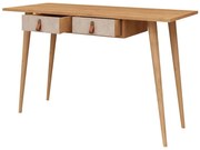 Γραφείο Soomin 811MDD3806 120x60x74cm Oak-Concrete