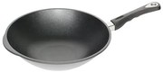 AMT 651400 Τηγάνι Wok από Αλουμίνιο με Αντικολλητική Επίστρωση 32x11cm,  3L