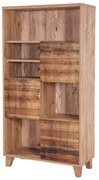 Βιβλιοθήκη Marina Flora 863SPH3613 80x36x155cm Pine