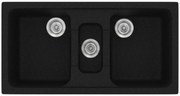 Sanitec Classic 325 Metallic Space Ένθετος Νεροχύτης