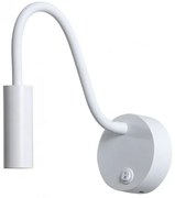 Απλίκα Φωτιστικό Τοίχου LED 3W Λευκό Reading Light 22050 Zambelis-22050-Λευκό 22050