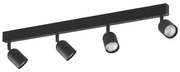 Φωτιστικό Οροφής - Σποτ Top 4783 4xGU10 10W 84x16cm Black TK Lighting