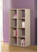 Βιβλιοθήκη σε χρώμα δρυς 75x35x145  SB 41-DRYS