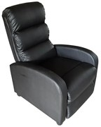 ZITA PLUS ALISON RELAX ΠΟΛΥΘΡΟΝΑ ΜΑΥΡΟ PU 68X76X104εκ.15.0030
