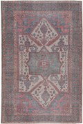 Χαλί Plumeria 5507-00 Blue-Red Βιοκαρπέτ 160X230cm