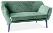 SOFA KARO 2 VELVET ZIELONY BLUVEL 78 / BUK