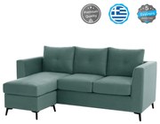 Γωνιακός Καναπές PONZA C3251.07 Αναστρέψιμος Ύφασμα Αλέκιαστο Μέντα 200x140x88Υεκ. 200x140x88 εκ.