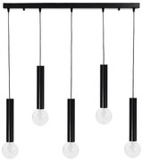 Φωτιστικό Οροφής Πολύφωτο Heronia Minimal 34-0204 Black