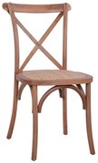 Καρέκλα OWEN Ξύλινη Οξιά Dark Honey 45x55,5x90 εκ. 45x55.5x90 εκ.