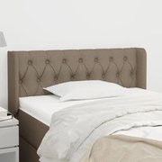 vidaXL Κεφαλάρι με Πτερύγια Taupe 103x16x78/88 εκ. Υφασμάτινο