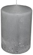 Κερί 900gr (Φ10x15) A-S Glitter Silver 183395AR