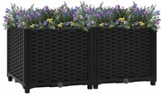 vidaXL Ζαρντινιέρα 80 x 40 x 38 εκ. από Πολυπροπυλένιο