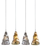 Φωτιστικό Οροφής  SE4312-04 LUIGI PENDANT GLASS+ - 21W - 50W - 77-3701