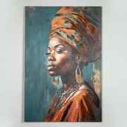 ΠΙΝΑΚΑΣ ΚΑΜΒΑΣ ΓΥΝΑΙΚΕΙΟ ΠΟΡΤΡΑΙΤΟ 80x120x3.5cm