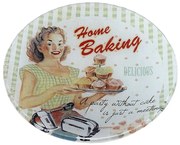 Πιάτο Σετ 6τμχ "Home Baking" ESPIEL 15x15x1,5εκ. INT8512