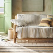 Ριχτάρι Clover 334/01 Grey-Yellow Gofis Home Πολυθρόνα 180x180cm Βαμβάκι-Ακρυλικό
