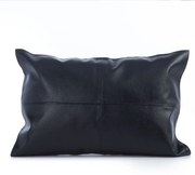 Μαξιλάρι Διακοσμητικό (Με Γέμιση) Lethal Black Nef-Nef Homeware 30X50 PU,Polyester