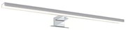 Φωτιστικό Τοίχου - Απλίκα Μπάνιου Voir PN78LEDW50CH 8W Led 50x4x10,5cm Chrome Aca Μέταλλο