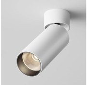 Σποτ Φωτιστικό Οροφής LED 12W Λευκό Dimmable Περιστρεφόμενο Focus Led C055CL-L12W3K-W-D-W Maytoni C055CL-L12W3K-W-D-W