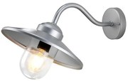 Απλίκα Φωτιστικό Τοίχου E27 60W IP44 Klampenborg Elstead Lighting KLAMPENBORG Ασημί