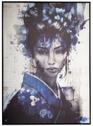Πίνακας Καμβάς Blue Japanese Girl 103x143εκ. iliadis 89157