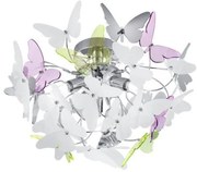 Φωτιστικό Οροφής Butterfly με Πεταλούδες Trio Lighting-R60213017-Πολύχρωμο R60213017