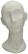 Διακοσμητικό ArteLibre Κεφάλι Λευκό Polyresin 17.5x15.5x28.4cm