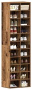ντουλάπι παπουτσιών vidaXL Παλιό ξύλο 54x34x183 cm Κατασκευασμένο ξύλο