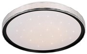 Φωτιστικό Οροφής Reality Lighting -RL VARDA R64811102 Μαύρο Ματ (Black Mat) 2700 - 6500K