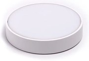 Πλαφονιέρα Φωτιστικό Οροφής LED 24W 4000Κ Φ30cm IP54 Plus Eurolamp-145-20083-Λευκό 145-20083