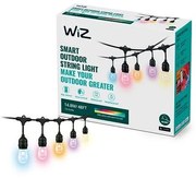 Έξυπνη Γιρλάντα LED 12W Μαύρο 14,8m IP65 RGB 3CCT Dimmable 929003213201 Wiz 929003213201 Μαύρο