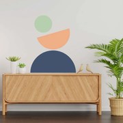 Αυτοκόλλητο Τοίχου 740ELB1115 70x90cm Multi Wallity Βινύλιο