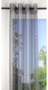 Κουρτίνα Δίχτυ (140x250) Με Τρουκς S-F Spider Anthracite R66505008VL