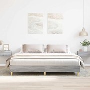 vidaXL Πλαίσιο κρεβατιού χωρίς στρώμα 200x200 εκ. Επεξεργασμένο Ξύλο