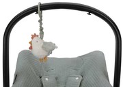 Κρεμαστό Λούτρινο Ζωάκι Με Δόνηση Little Dutch Little Farm LD8813