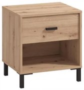 ΚΟΜΟΔΙΝΟ ALERIA NO1F ARTISAN OAK ΧΡΩΜΑ 48x40x52εκ 11014563