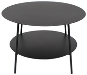 Liberta SIMPLE COFFEE TABLE ΜΑΥΡΟ 60x60xH40cm 60x60xH40cm 04-1123