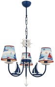 Φωτιστικό Οροφής Παιδικό Boat 301AUR1102 Φ52x75cm 3xE14 40W Multi Opviq