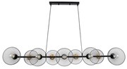 Φωτιστικό Οροφής Verona 00588 E27 140x28x20cm Black GloboStar
