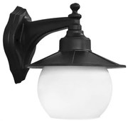 Απλίκα Τοίχου Πλαστικό  AEGEAN AP-14 AN Μαύρο 07-1315 Heronia-07-1315-Μαύρο-Λευκό 07-1315