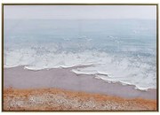 Πίνακας Καμβάς Sea Waves 374-224-425 100x3x70cm Multi Οριζόντιοι Καμβάς