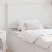 vidaXL Κεφαλάρι με κεφαλάρι Λευκό 100 cm Επεξεργασμένο ξύλο