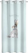 ΠΑΙΔΙΚΗ ΚΟΥΡΤΙΝΑ 160x240cm SAINT CLAIR - SOFT-TOUCH LAPIN BLUE