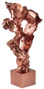 Διακοσμητικές Φιγούρες 565TNL1377 30x25x62cm Copper Aberto Design Πολυέστερ