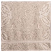 Πετσέτα Louiza Beige Nef-Nef Homeware Χεριών 30x50cm 100% Βαμβάκι
