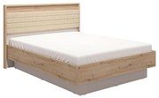Ξύλινο Κρεβάτι Modena 180 Artisan - Cashmere - Artisan Matt Μπέζ 180x200 εκ. 194x209x115 εκ.