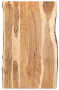 vidaXL Επιφάνεια Τραπεζιού 100 x (50-60) x 3,8 εκ. Μασίφ Ξύλο Ακακίας