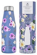 Μπουκάλι Θερμός  Travel Flask Save the Aegean Garden Blue 500ml