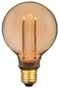 Λάμπα LED G95 Eurolamp (147-81820) για ντουί E27, 3.5W, 2000Κ, Θερμό Λευκό