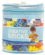 Σετ κατασκευών DIY με τουβλάκια - 124τεμ - 6609-1